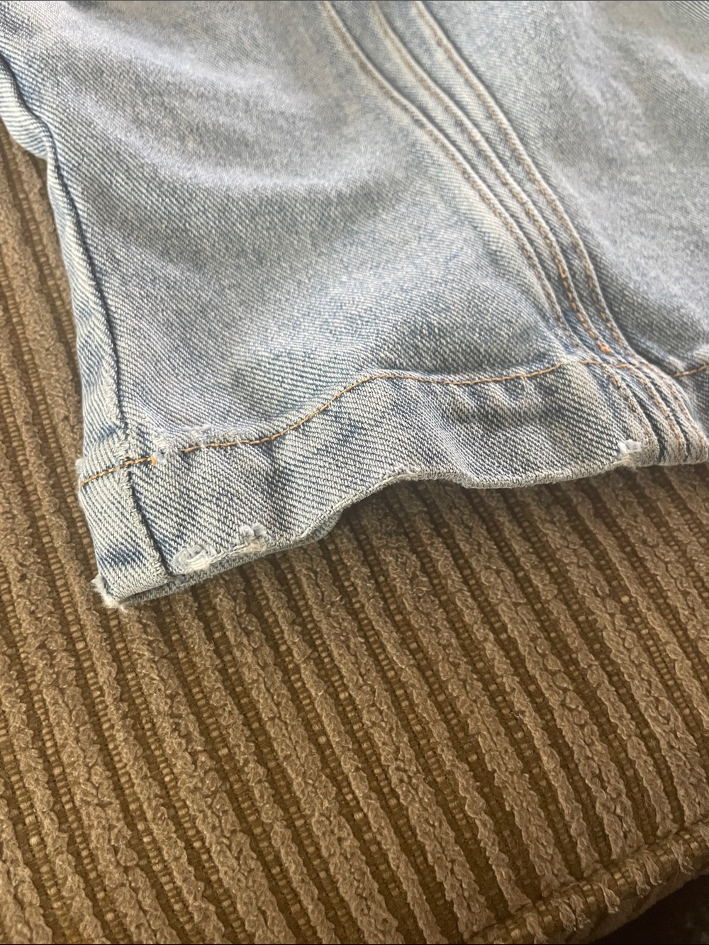 Women's Vintage Newport News Jeanology Collection Denim Tank Top Size 8 - Picture 7 of 9
